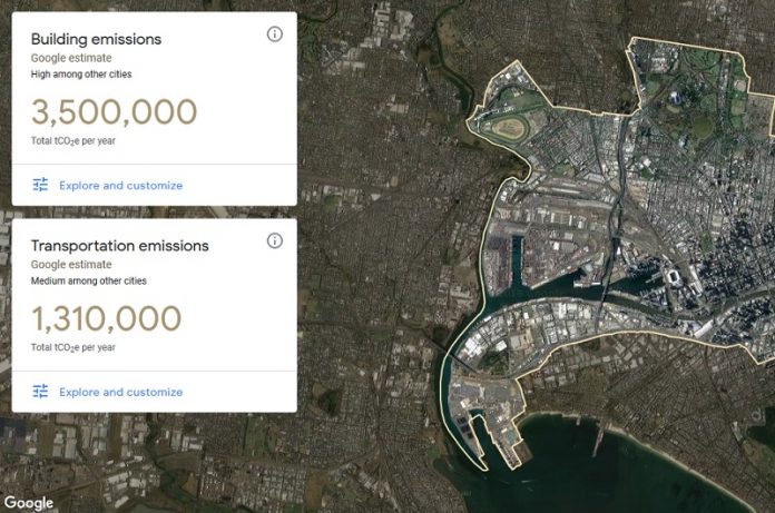 Google mapperà le emissioni di gas serra
