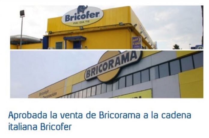 Bricofer compra Bricorama