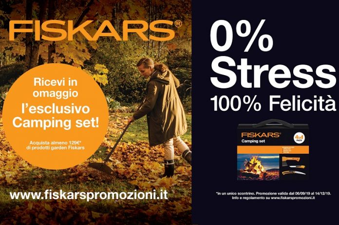 Fiskars regala un camping set