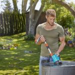 Gardena lancia la nuova pompa per cisterna a batteria pompa per cisterna