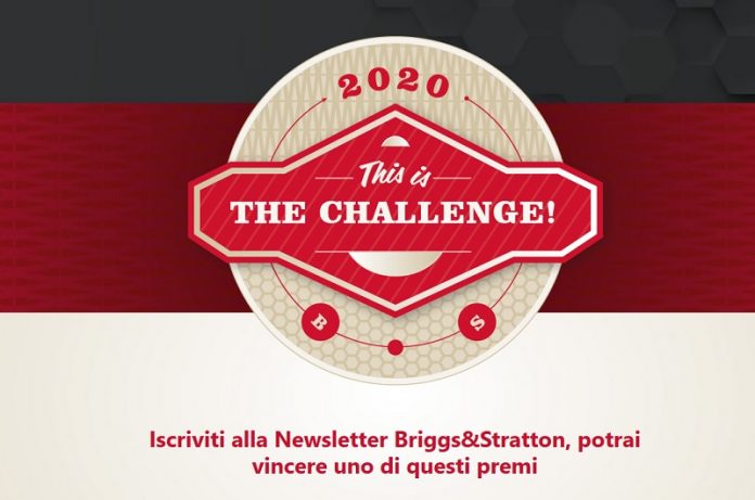 This Is The Challenge il concorso 2020 di Briggs Stratton