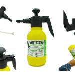 Pompa a pressione manuale Eros 360°, per spruzzi facili in ogni direzione Pompa a pressione