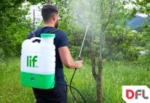 Pompa irroratrice a batteria