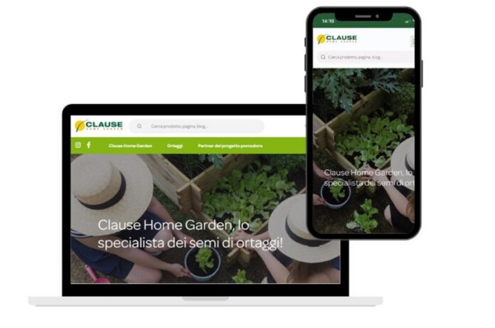 sito web di Clause Home Garden