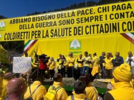 protesta di Coldiretti