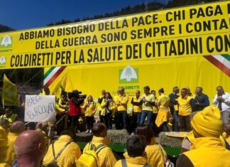 protesta di Coldiretti