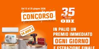 Ultimi giorni per partecipare al concorso promosso da Obi concorso promosso da Obi