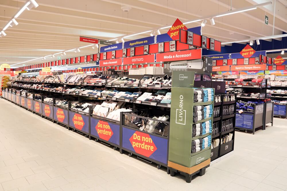 reparto non food di Lidl
