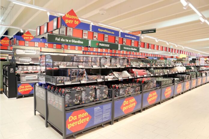 reparto non food di Lidl