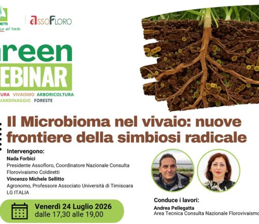 Green Webinar di Assofloro: il microbioma nel vivaio e le nuove frontiere della simbiosi radicale Green Webinar di Assofloro